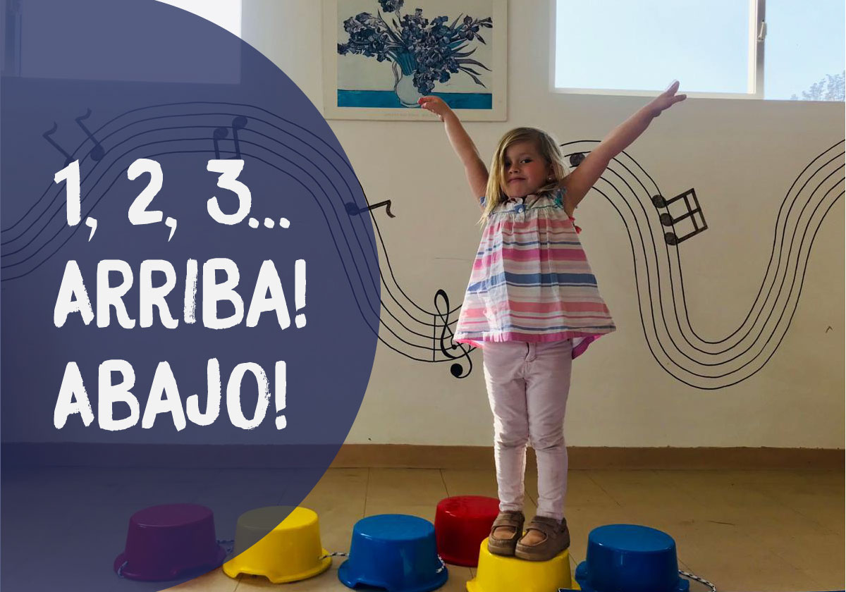 1,2,3… ARRIBA Y ABAJO