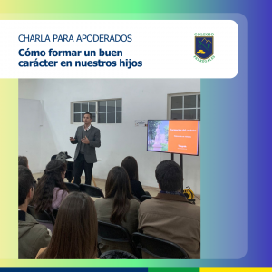 Read more about the article CHARLA SOBRE LA FORMACIÓN DE UN BUEN CARÁCTER EN NUESTROS HIJOS