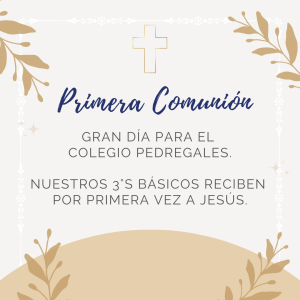 Read more about the article PRIMERA COMUNIÓN 3° BÁSICO